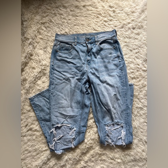 American Eagle Outfitters Denim - American Eagle Outfitters Light Blue Mom Jeans